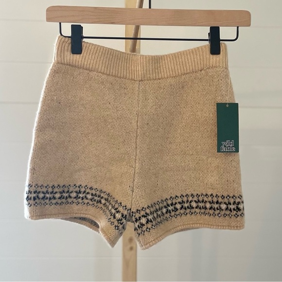 Wild Fable Tan Sweater Shorts Women's XS - Picture 1 of 7